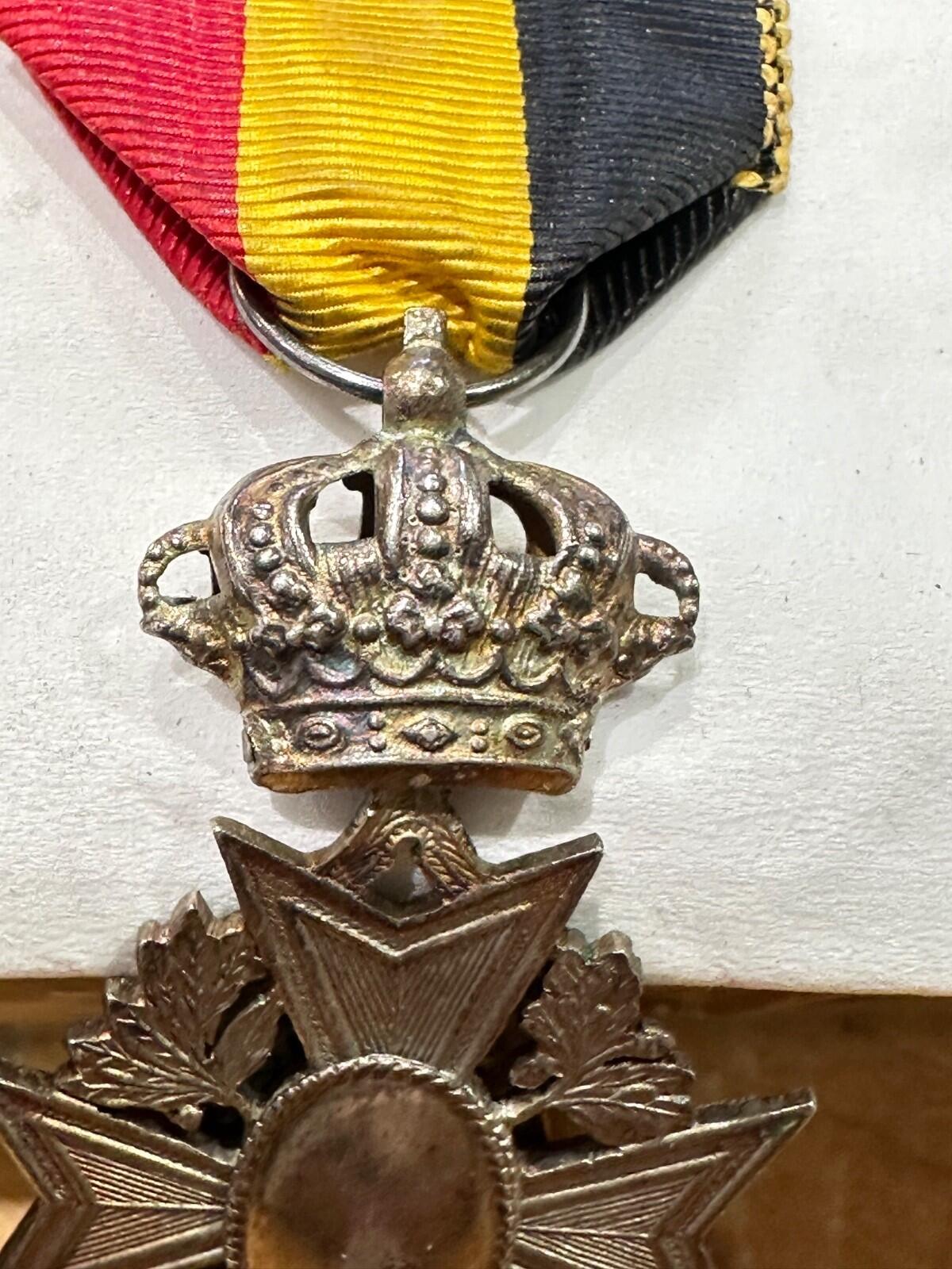 Belgian Mutuality 2nd Class Medal (Mutualité 2ème Classe) — Original Ribbon — Ve