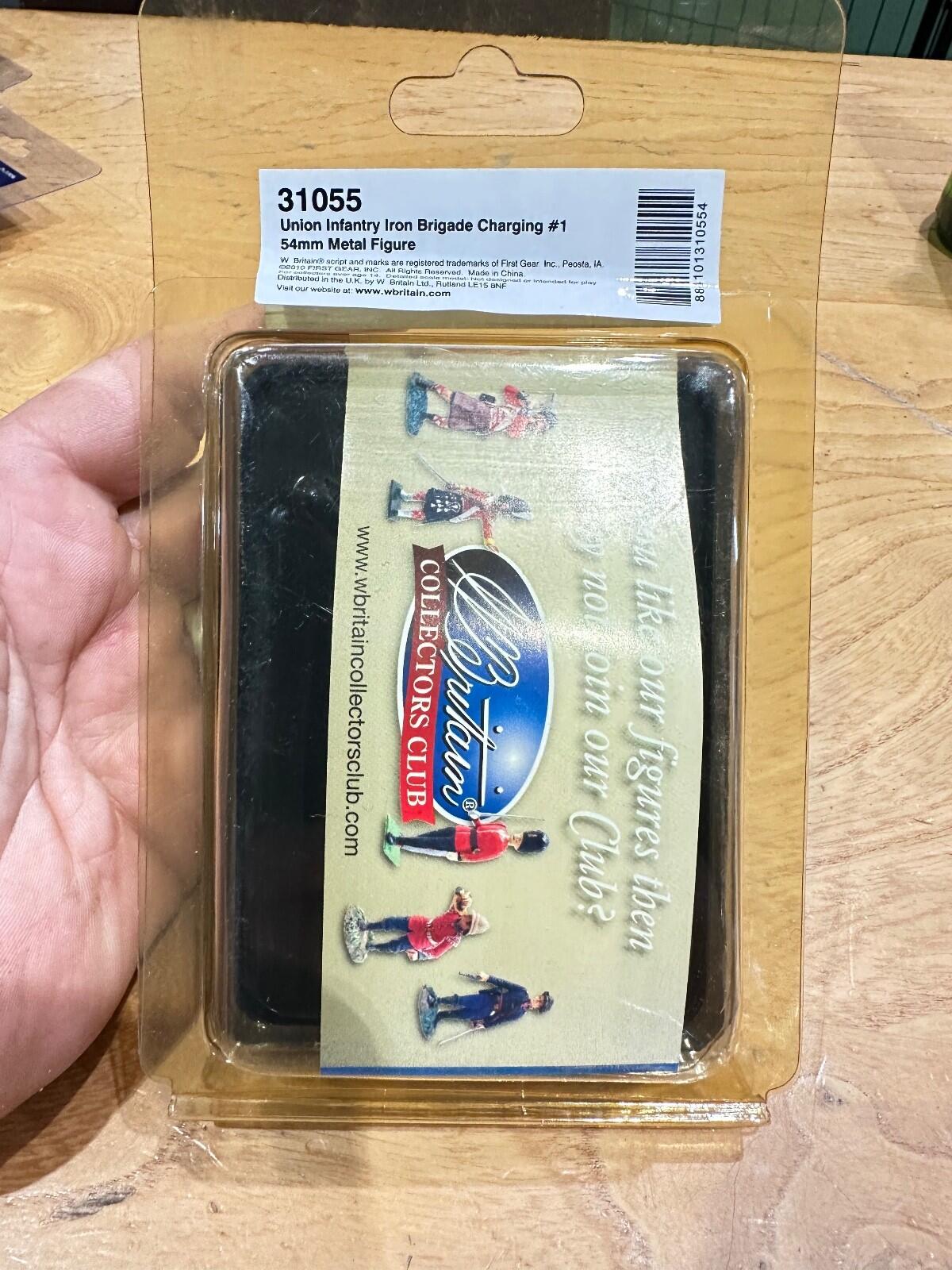 Britains AMERICAN CIVIL WAR #31055- 54MM UNION IRON BRIGADE CHARGING #1
