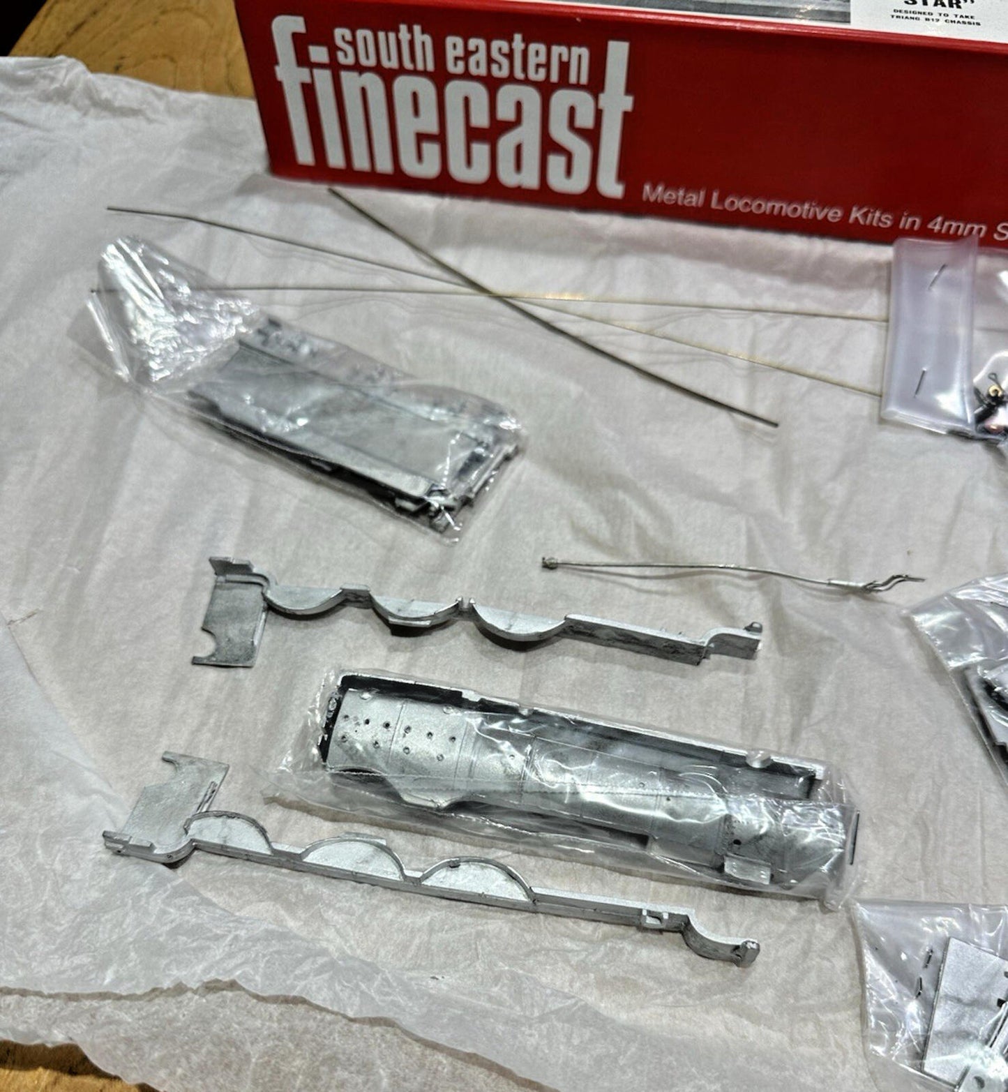 OO GAUGE TRAIN WHITE METAL KIT Finecast GWR STAR 4-6-0 NEW Old Stock