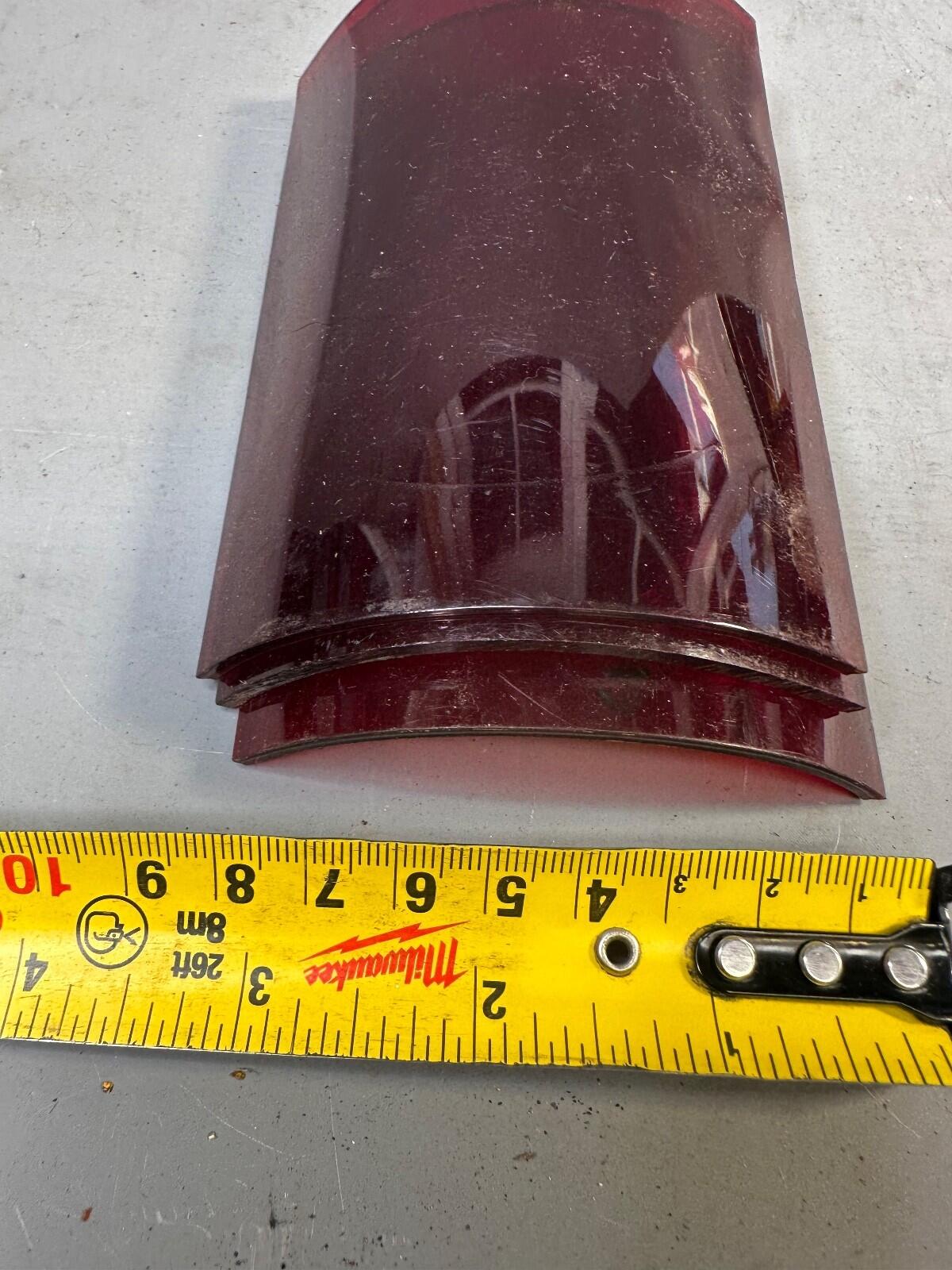 Vintage Railway hand Signal Red PLASTIC Lamp Panels Job Lot BR, GWR,LMS