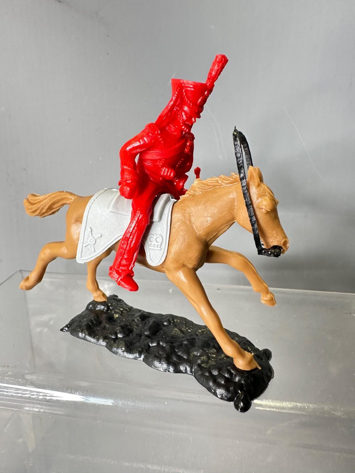 Model Toys Ltd Action Packs Battle Of Waterloo French cavalry timpo re cast red