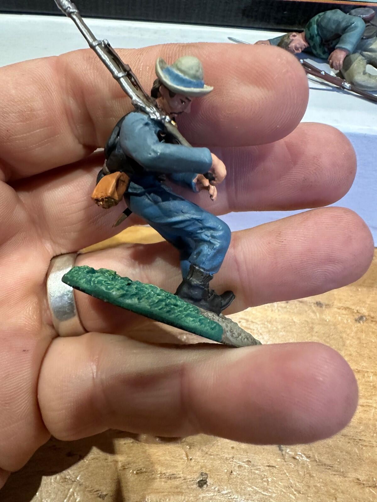 Conte American Civil War 57103 Confederate Wounded 54mm new boxed 3 figures