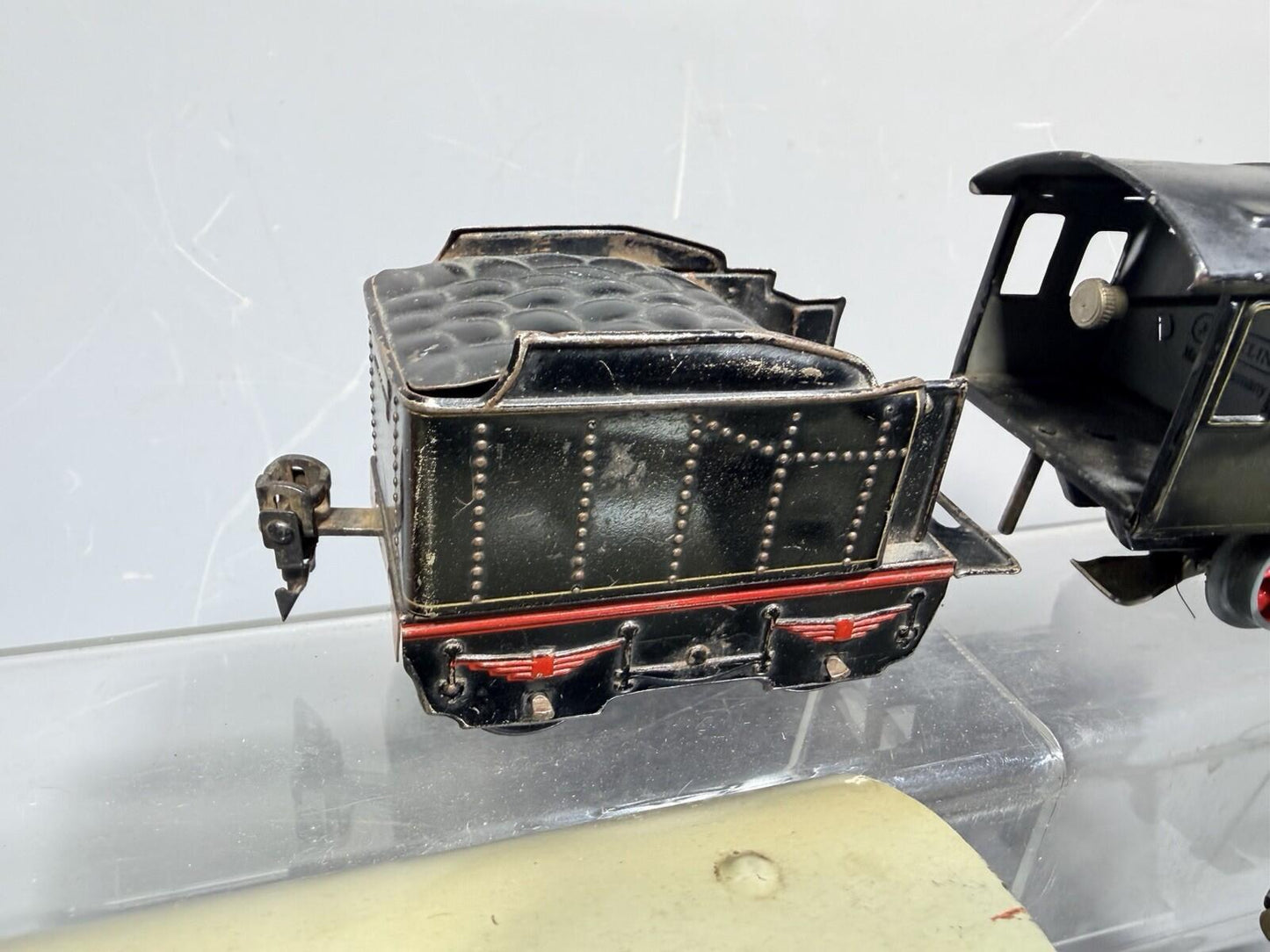 Marklin O Gauge 889 0-4-0 ELECTRIC LOCOMOTIVE  & TENDER  & Carriages WORKING