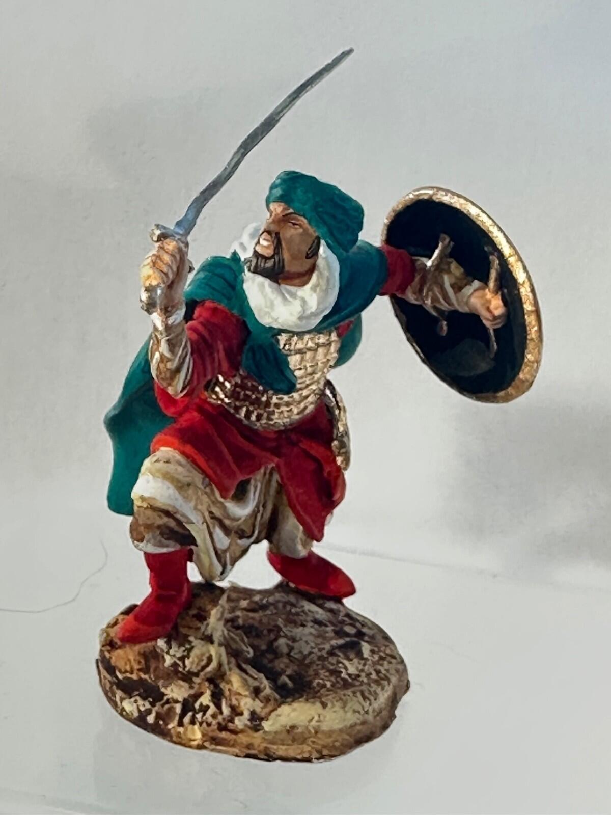 SARACEN  WARRIOR  ANDREA MINIATURES LEAD soldiers studio painted 1/32