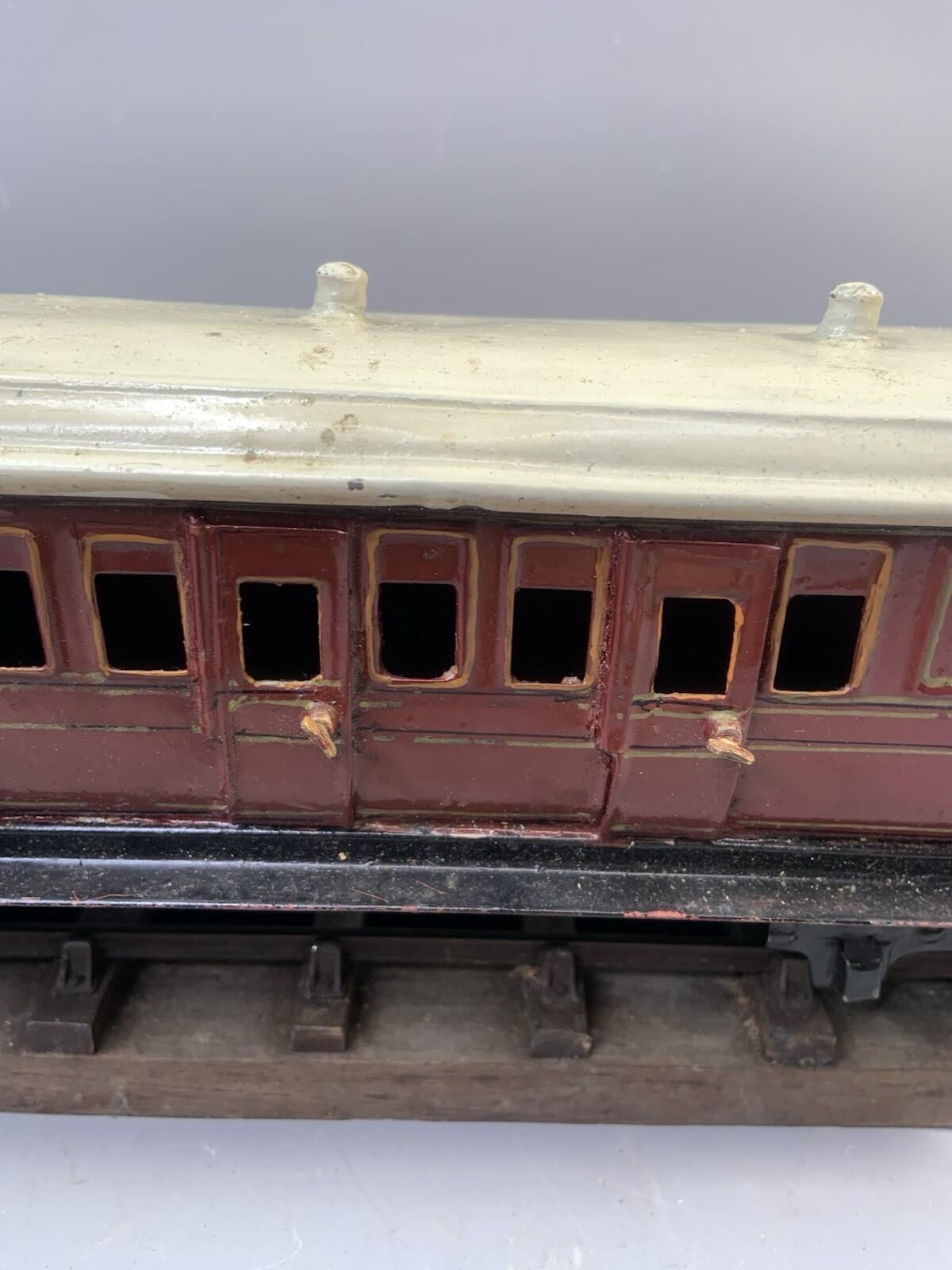 Märklin O Gauge Passenger Coach Pre-War Germany 1910-14 Gamages London