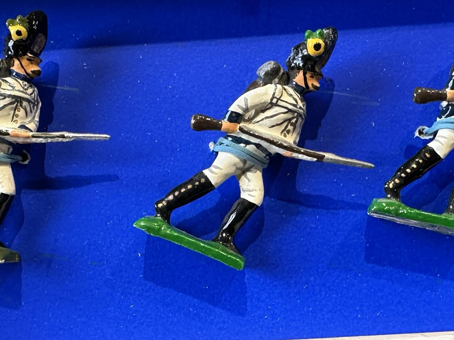 Austrian Grenadiers 1809 Waterloo 54mm lead Mint Boxed GM Toy Soldiers