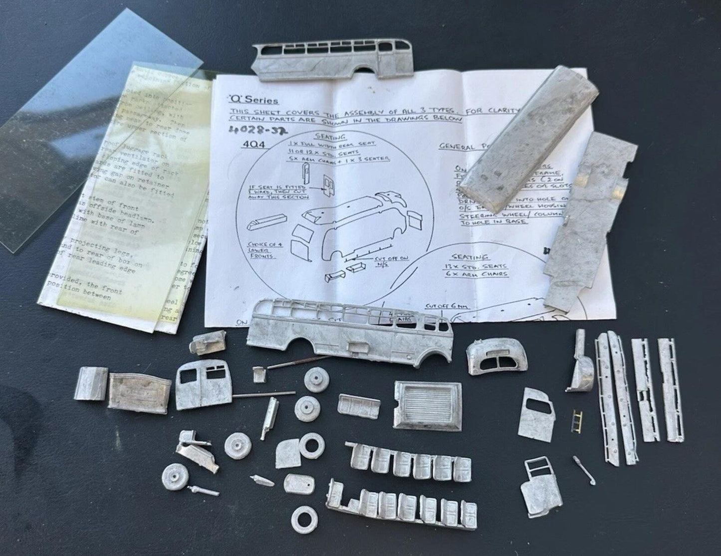 Pirate Models  new old stock resin model 1/76 Dennis Lancet