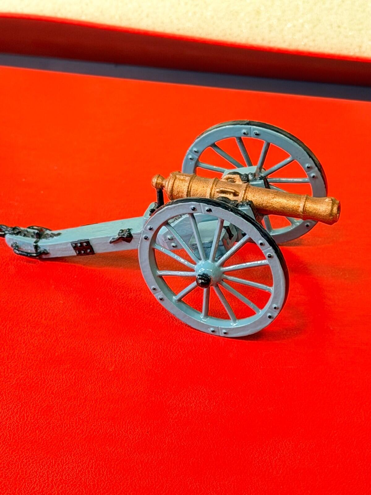 Tradition Toy Soldiers B2 Royal Horse Artillery 1815 Gun Set Metal Figures Boxed