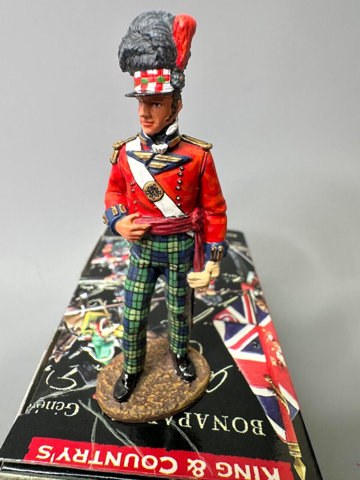 napoleonic NA 38 BLACK WATCH OFFICER 42ND HIGHLAND   new KING & COUNTRY
