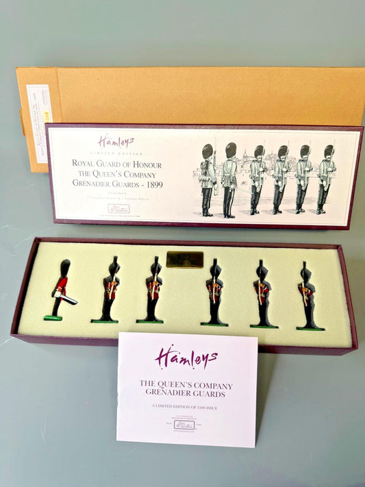 Hamleys Grenadier Guards 1899 Royal Guard Honour Britains Ltd Ed 580/1500 00319