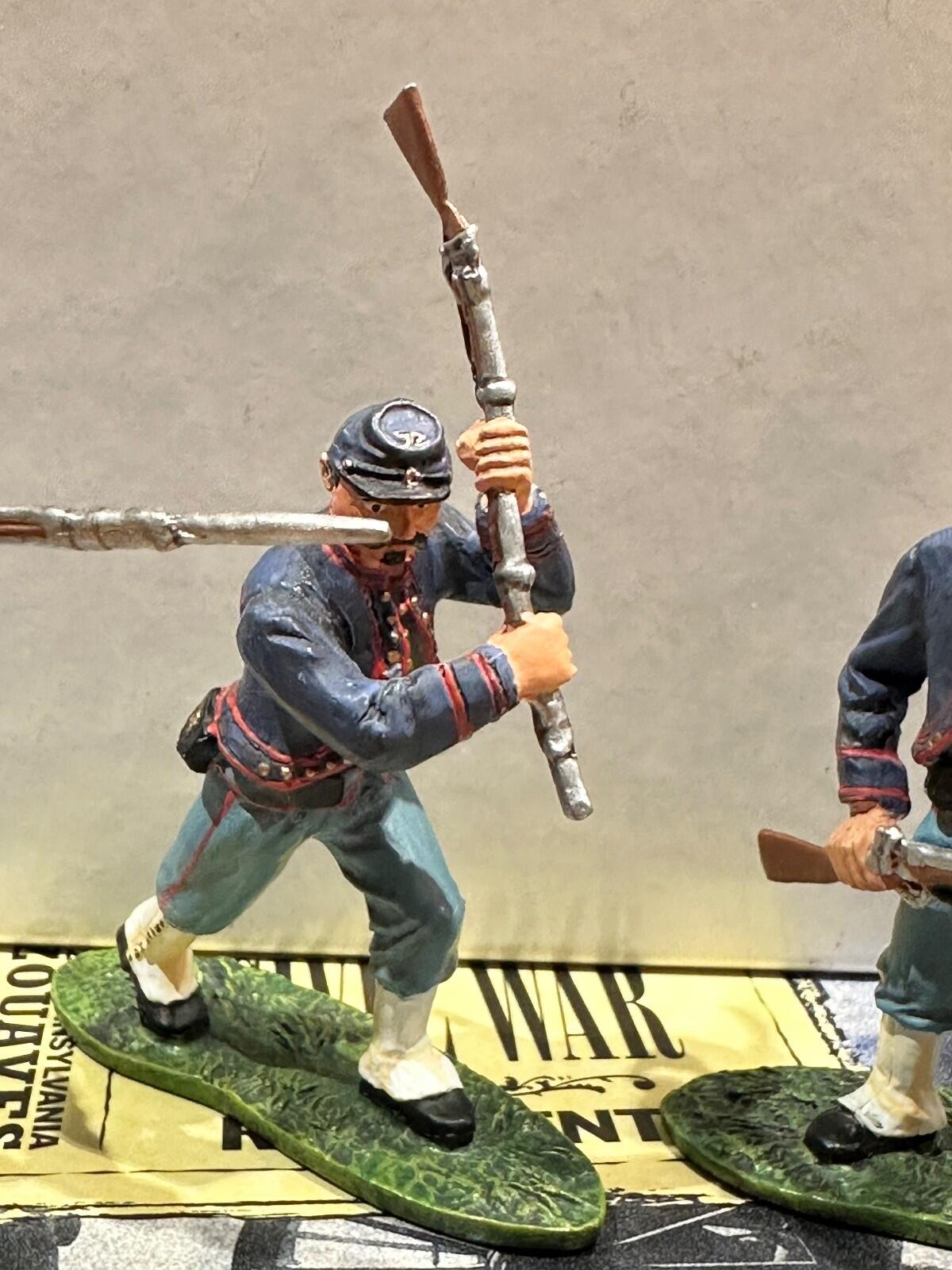 Britains. AMERICAN CIVIL WAR #17241 REGIMENTS 72ND PENNSYLVANIA ZOUAVES NEW