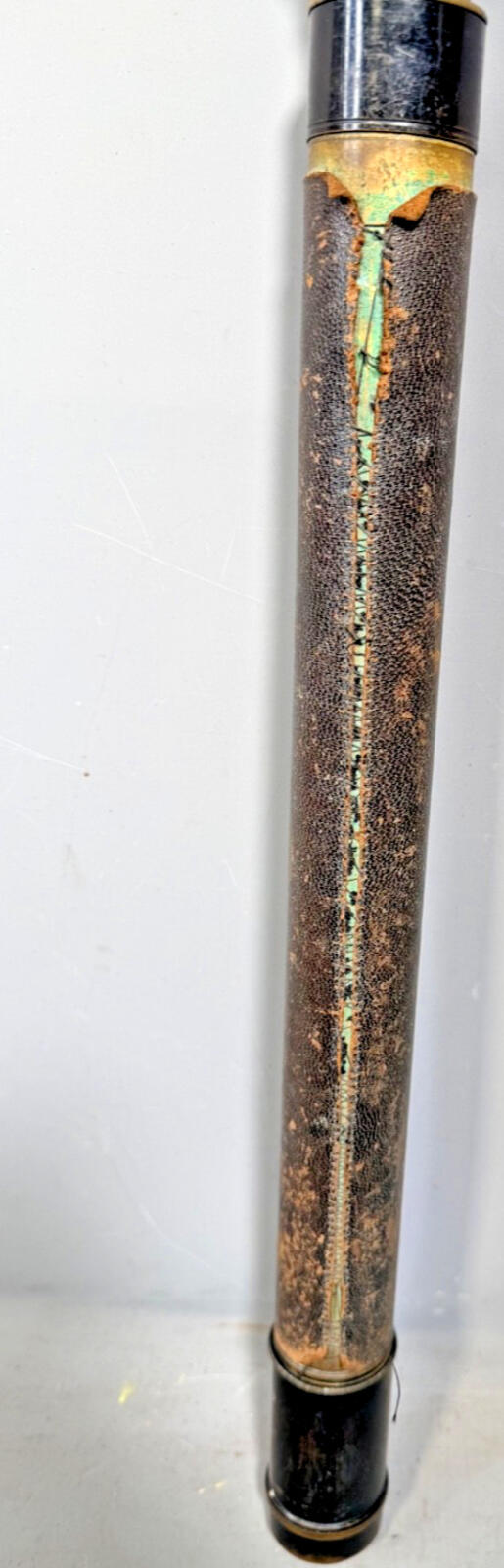 Antique W.W. Greener Birmingham Brass Telescope Spyglass Victorian Gunmaker