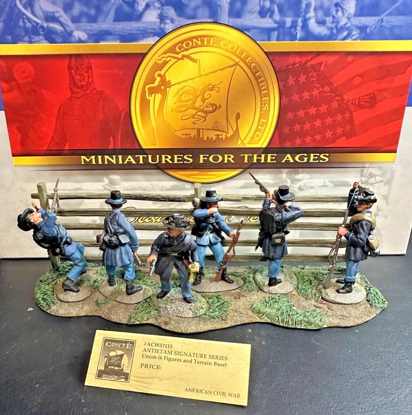 Conte Collectibles Antietam UNION Soldiers Set ACW57113 American Civil War NOS