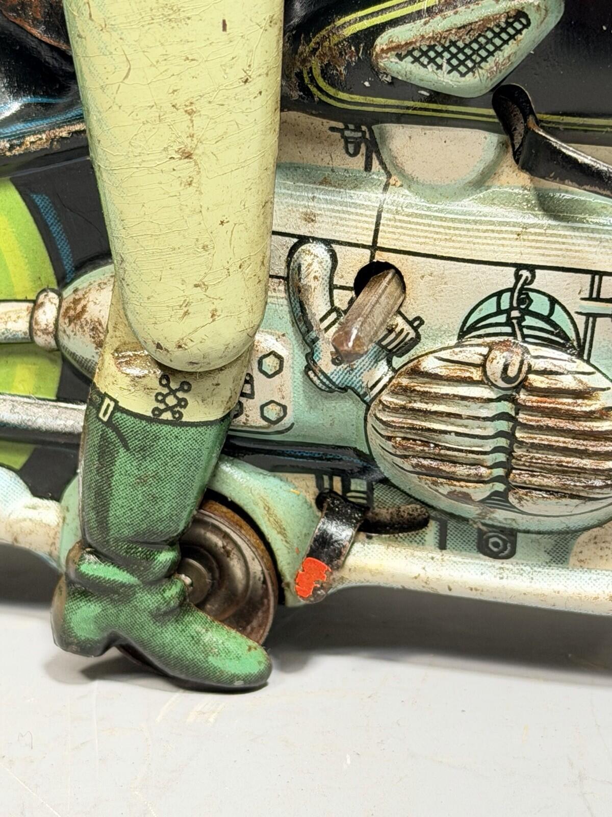 Arnold Mac 700 Clockwork  Motorcycle RARE  Harley Davidson Indian 1948 WORKING