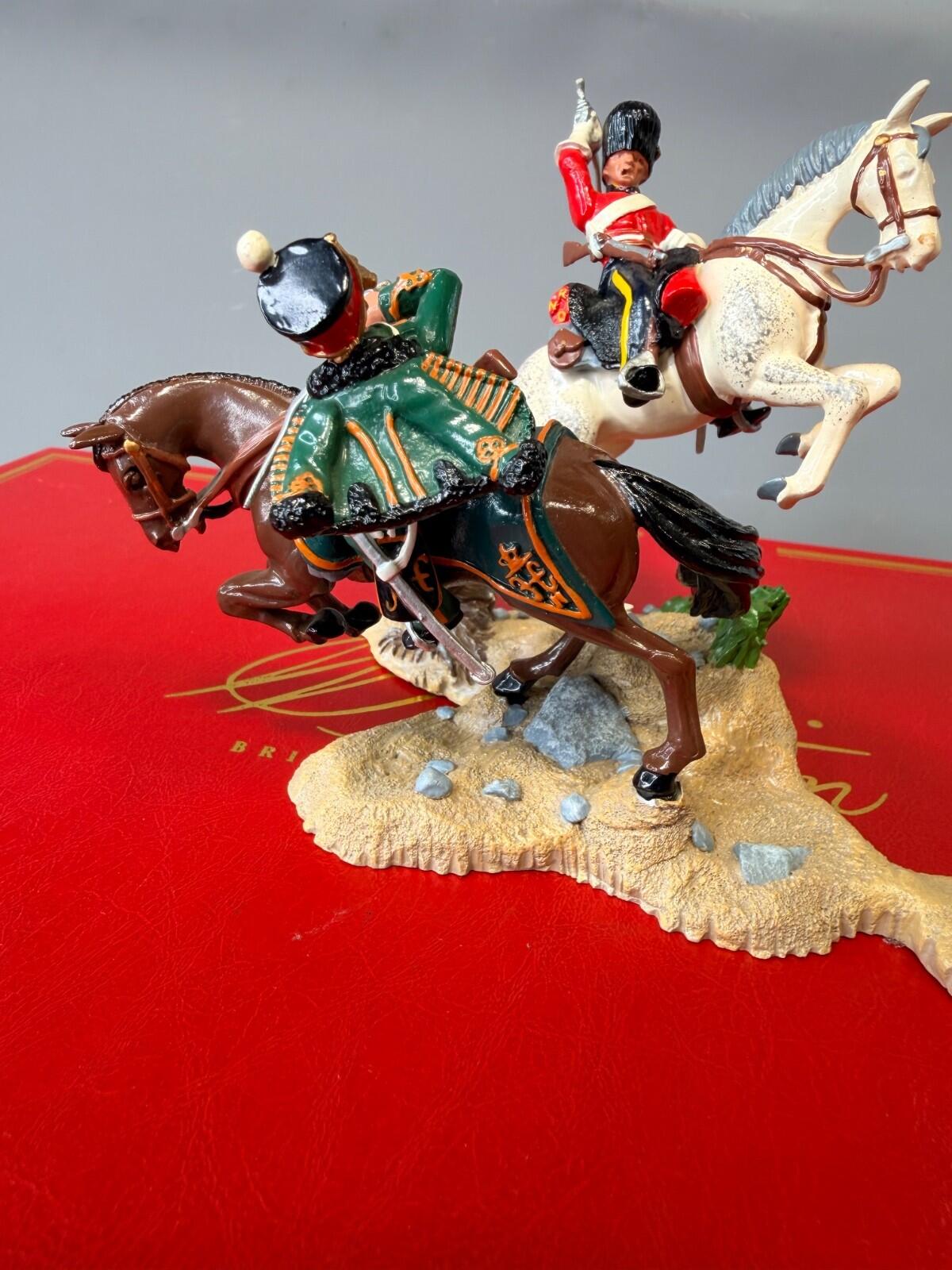 Britains Scots Greys 11th Hussars Duel Crimean War Set 00170 Boxed