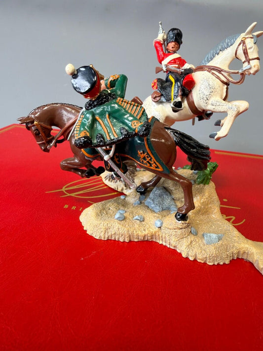 Britains Scots Greys 11th Hussars Duel Crimean War Set 00170 Boxed