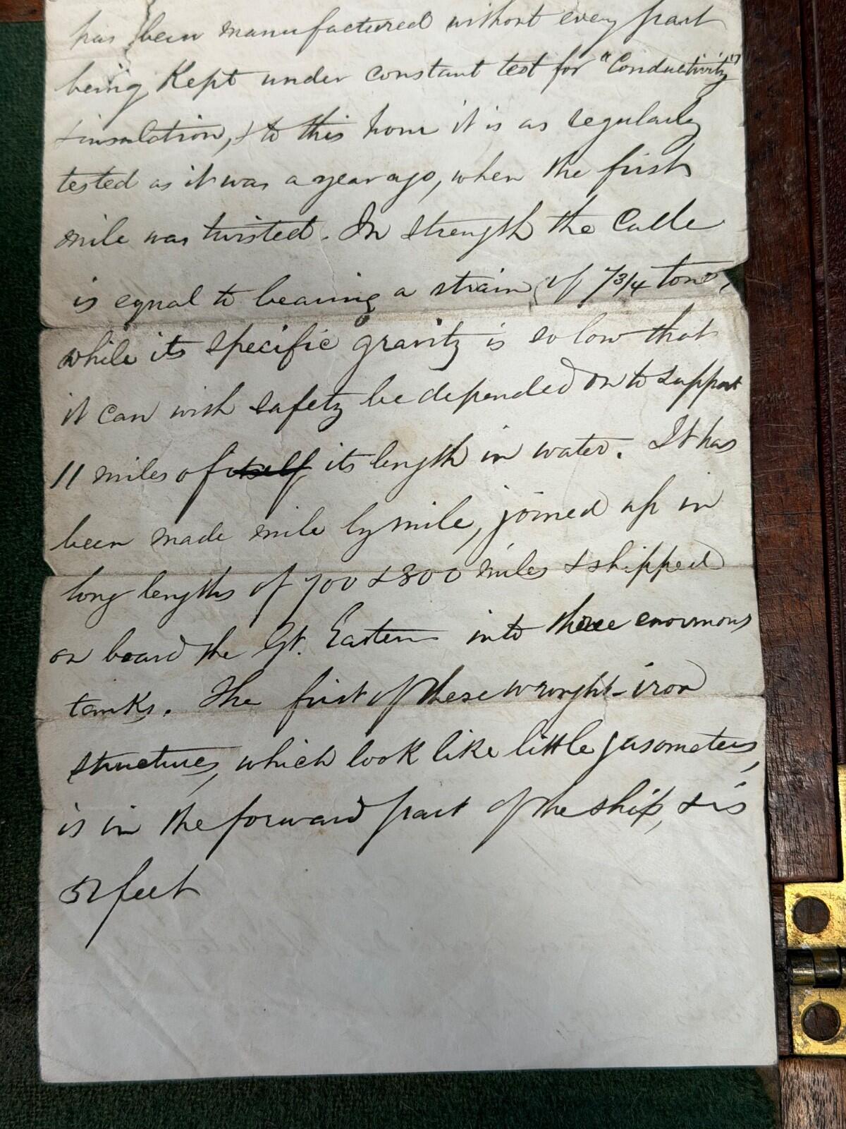 Georgian Campaign Writing Box Cruickshank Royal Navy Surgeon Letters Archive Lot
