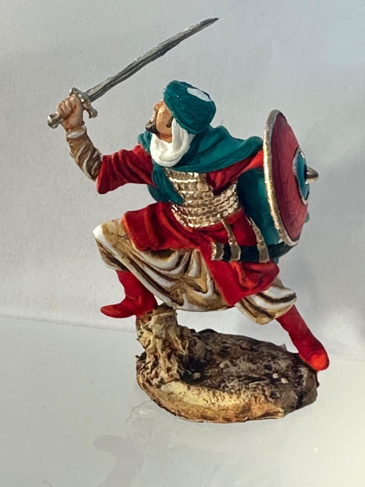 SARACEN  WARRIOR  ANDREA MINIATURES LEAD soldiers studio painted 1/32
