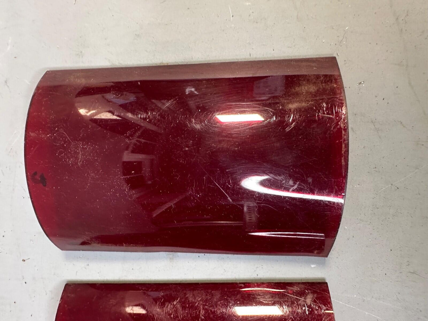 Vintage Railway hand Signal Red PLASTIC  Lamp Panels  Job Lot BR, GWR,LMS