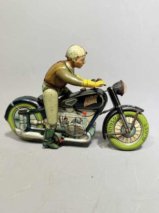 Arnold Mac 700 Clockwork  Motorcycle RARE  Harley Davidson Indian 1948 WORKING