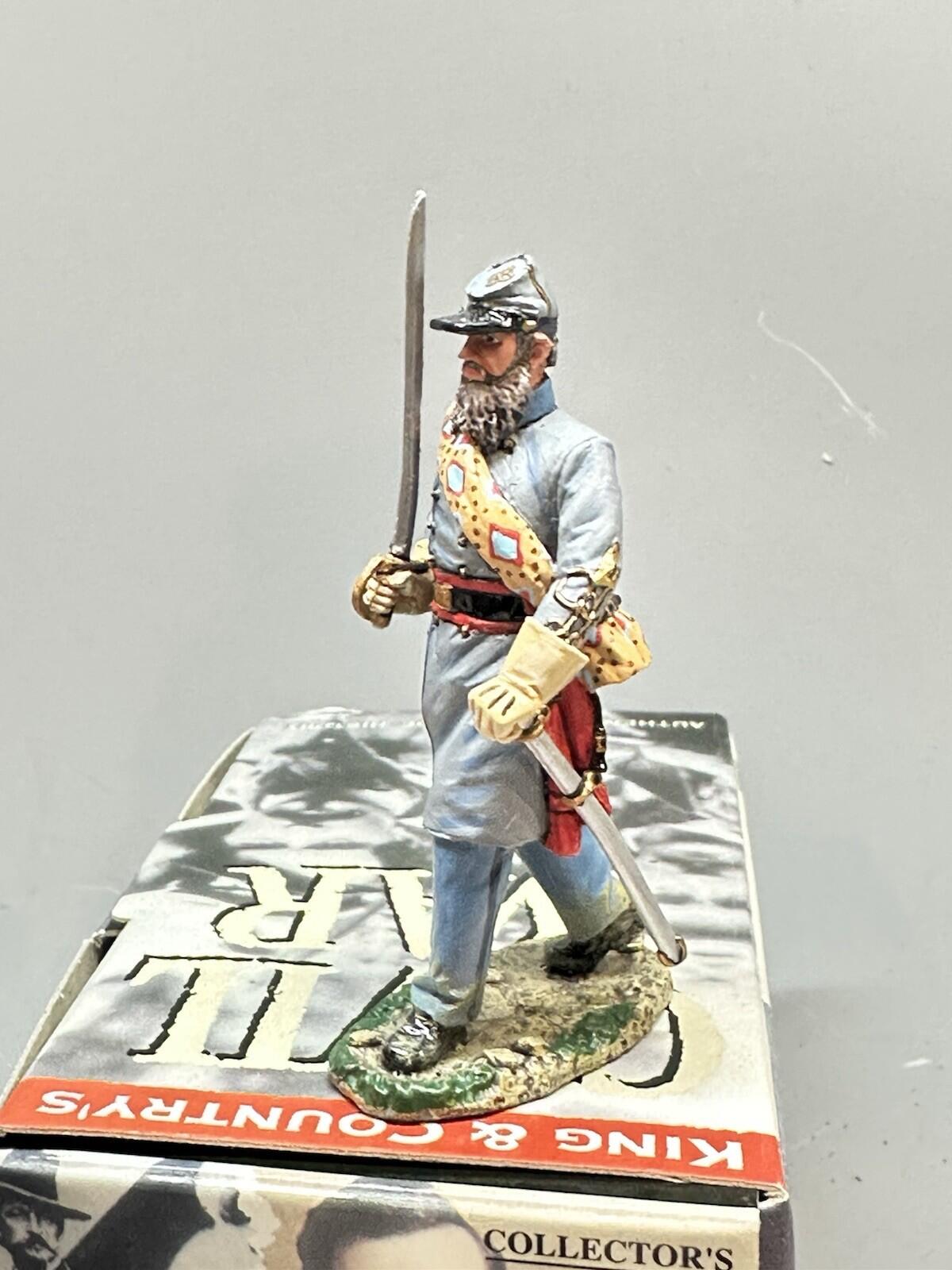 American Civil War Confederate Officer Marching CW14 1/30 KING & COUNTRY
