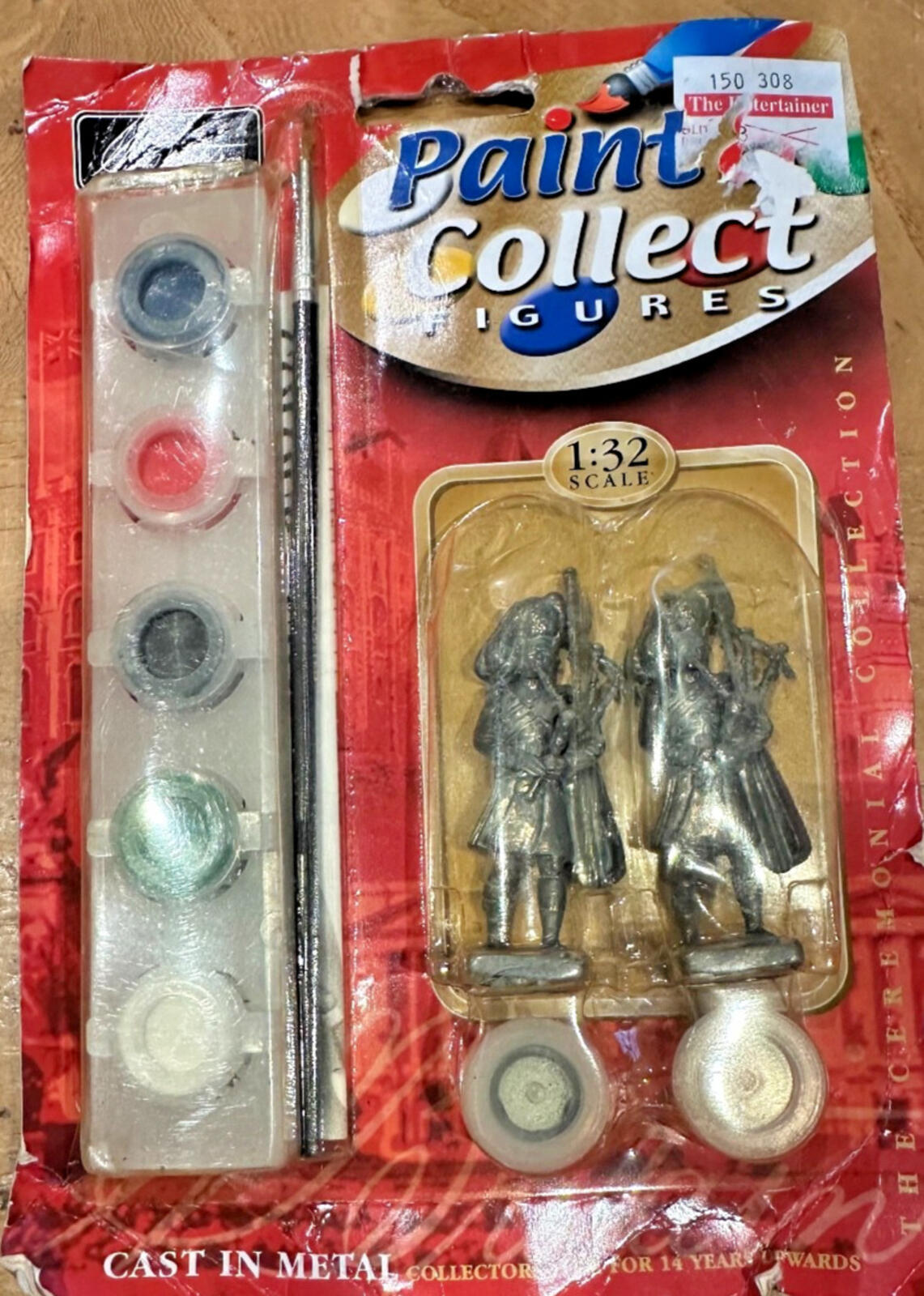 Britain’s Paint And Collect 00308 black watch piper & guard Sealed Pack