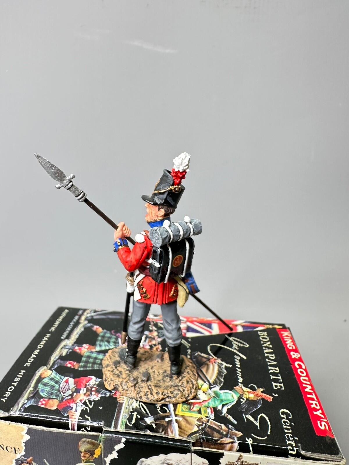 napoleonic NA 131 British with pike at ready new KING & COUNTRY