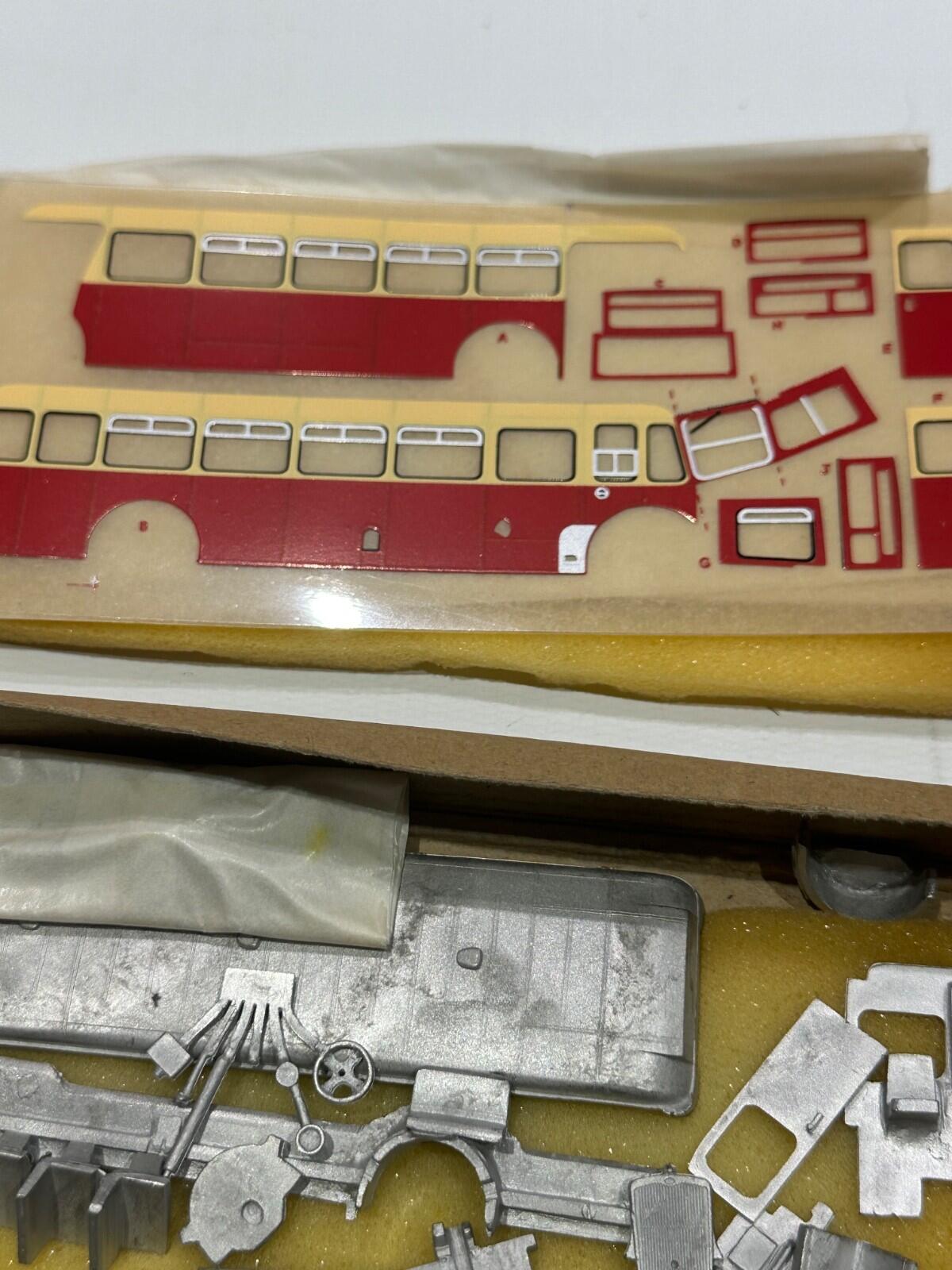 1/76 bus kit Bristol L post war ECW BY BRACKENBOROUGH EAMES WHITE METAL