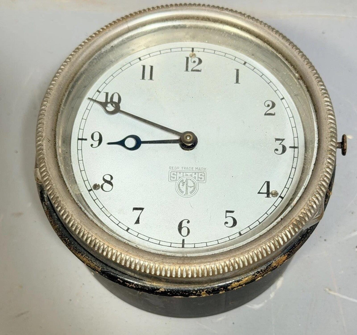 Smiths MA 8 Day Car Clock 1930/40’s . Spares Or Repair Classic Car