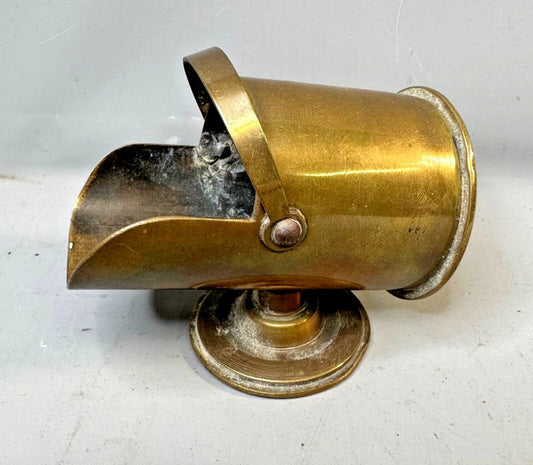 ww2 Trench Art 2 Pdr Shell Ashtray 1943  Brass Military Desk Ornament