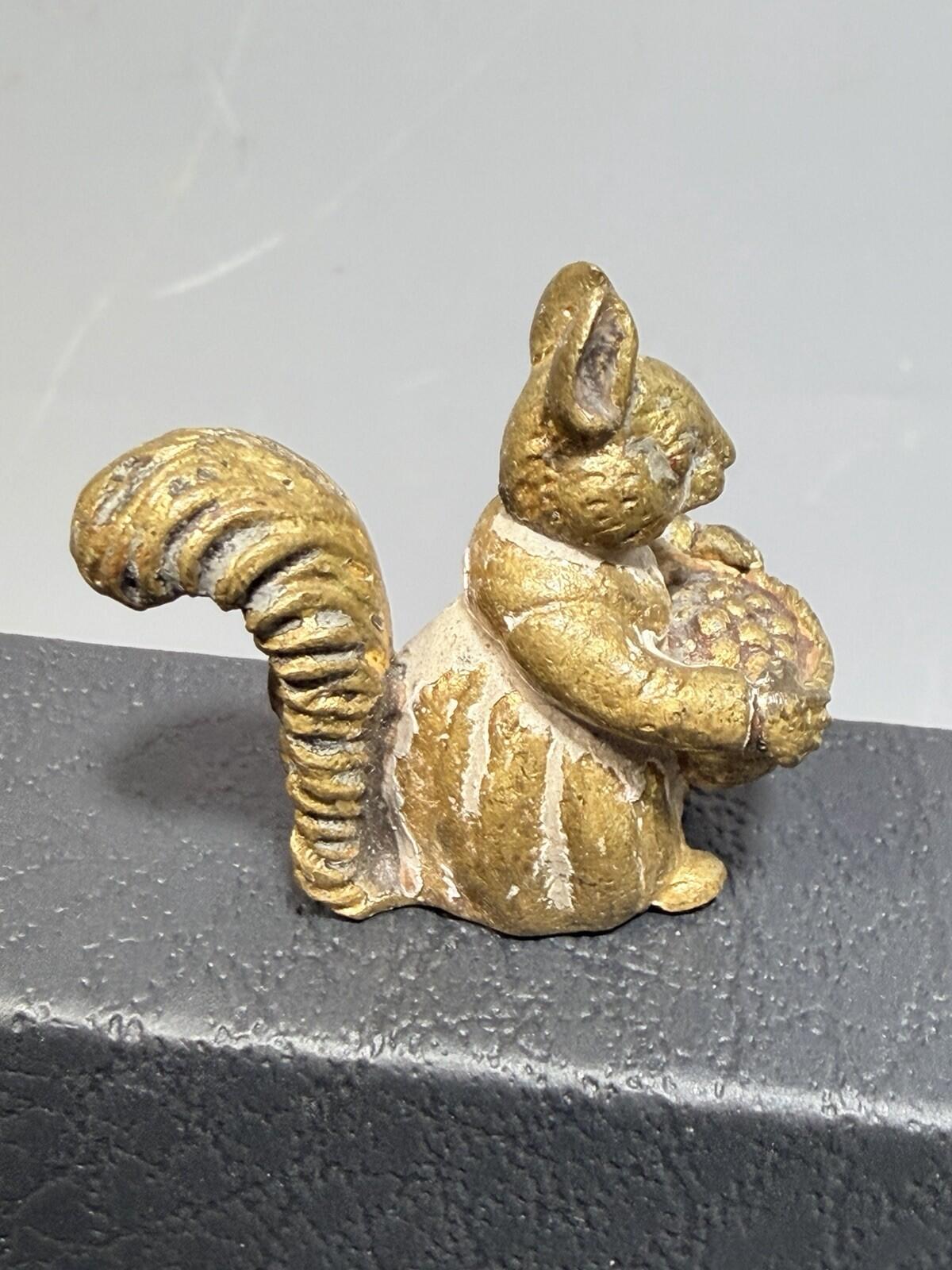 Goody Tiptoes Miniature Cold Painted Bronze Figure - Unsigned - Beatrix Potter