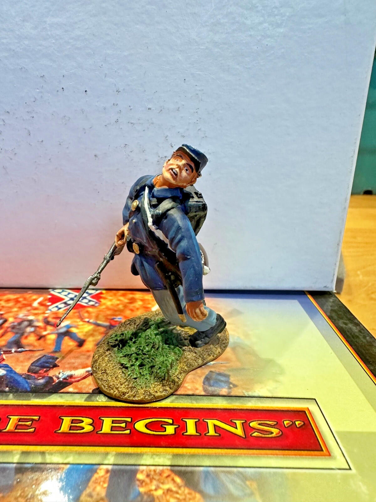 Conte American Civil War 57108 union wounded set  54mm new boxed 3 figures