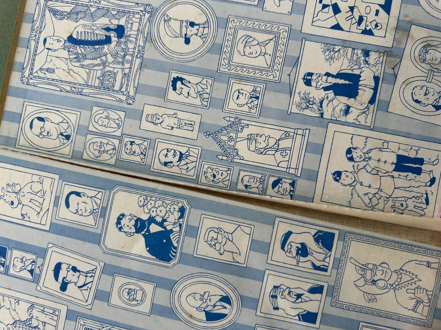 Tintin The Shooting Star – First English Edition 1961 Methuen – Hergé –worn