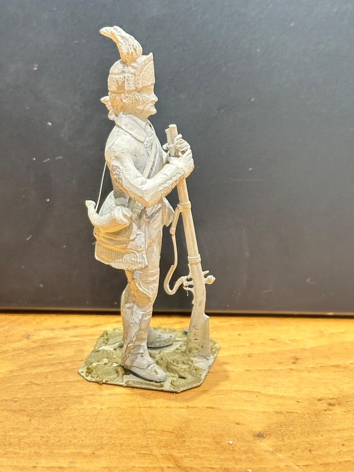 American war of independence  toy soldier 54mm lead vintage rose Hinton hunt