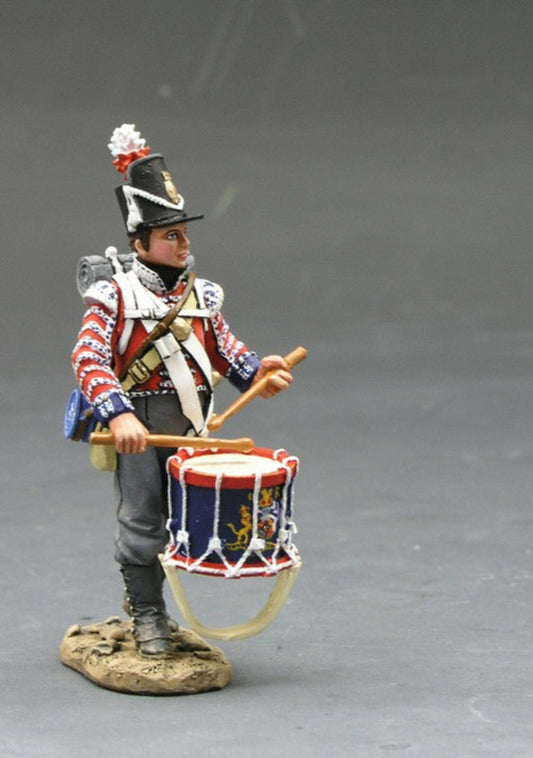 Waterloo Napoleonic COLDSTREAM GUARDS DRUMMER BOY 1:30 NEW KING & COUNTRY