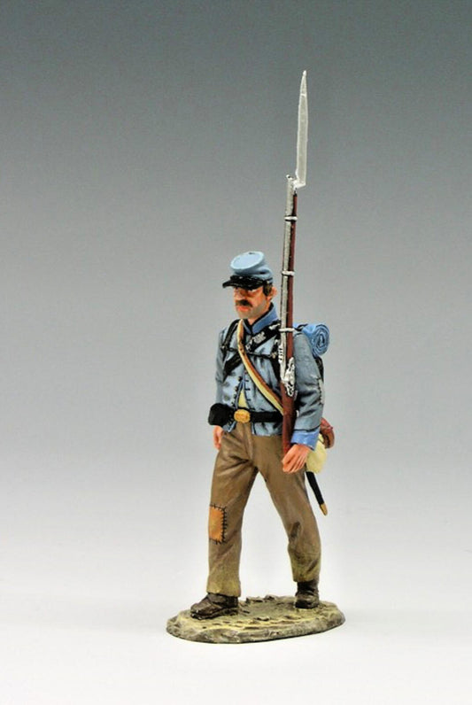 ACW Rifleman Marching CONFEDERATE  civil war new CW018 King & country