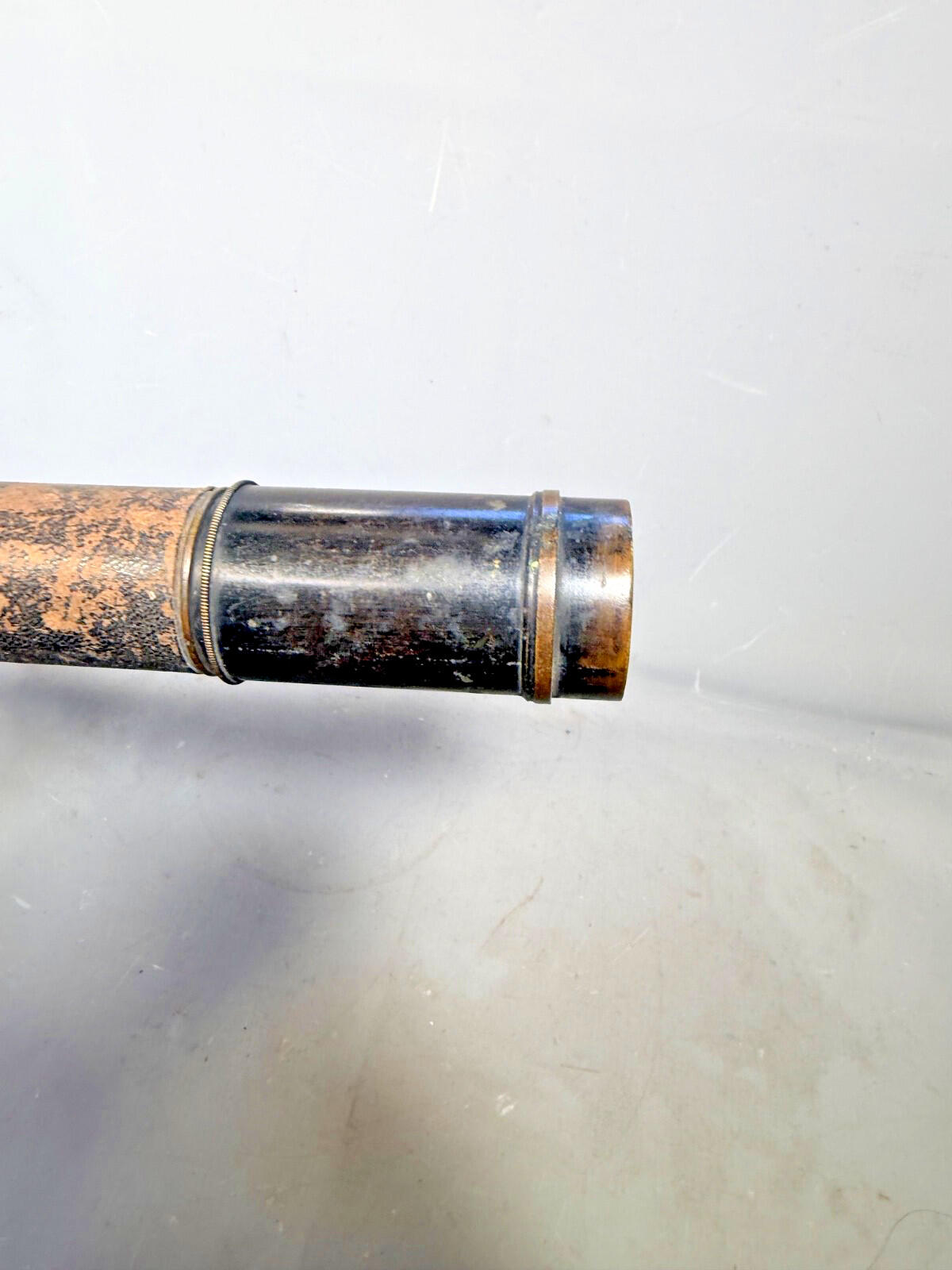 Antique W.W. Greener Birmingham Brass Telescope Spyglass Victorian Gunmaker