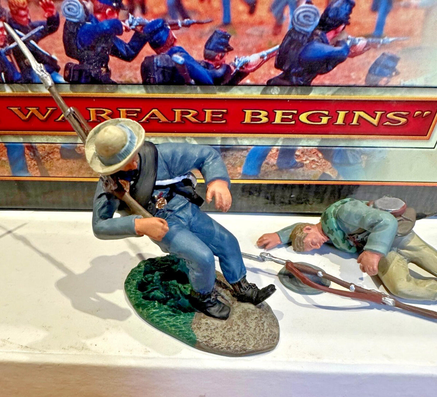 Conte American Civil War 57103 Confederate Wounded 54mm new boxed 3 figures