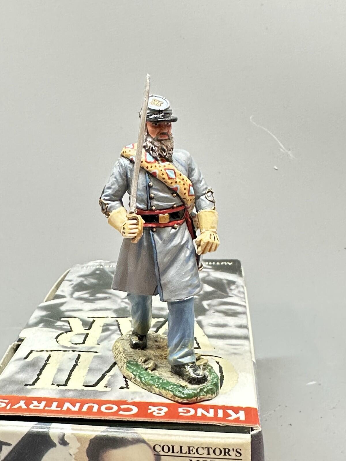 American Civil War Confederate Officer Marching CW14 1/30 KING & COUNTRY