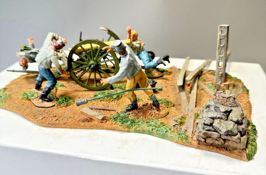 ACW Richard Conte Rolling Thunder Civil War Confederate Artillery set #761/1865