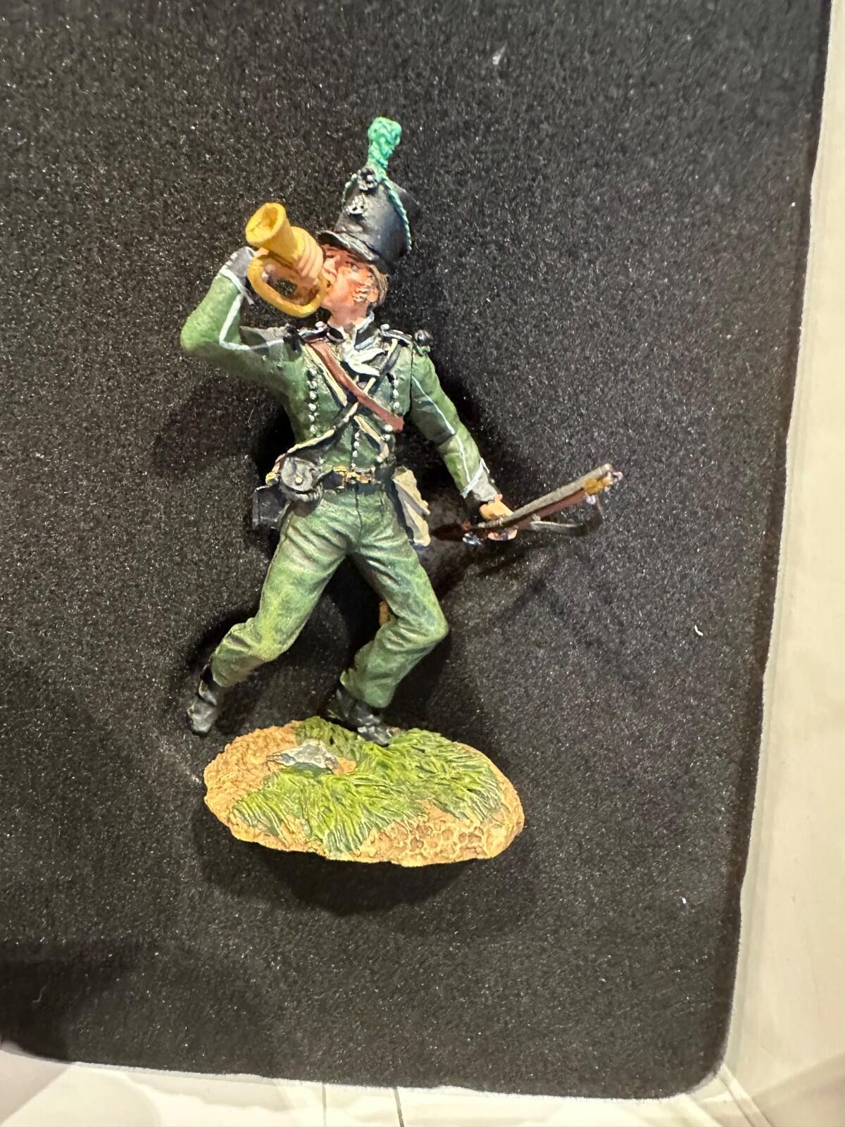 Napoleonic Britains toy soldiers #36045 British 95th rifles bugler   54mm NEW