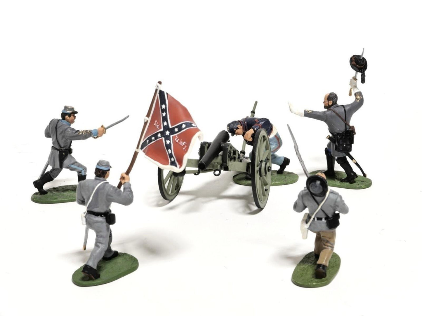 W Britains AMERICAN CIVIL WAR #17244 FOWARD WITH THE COLOURS  54MM NEW