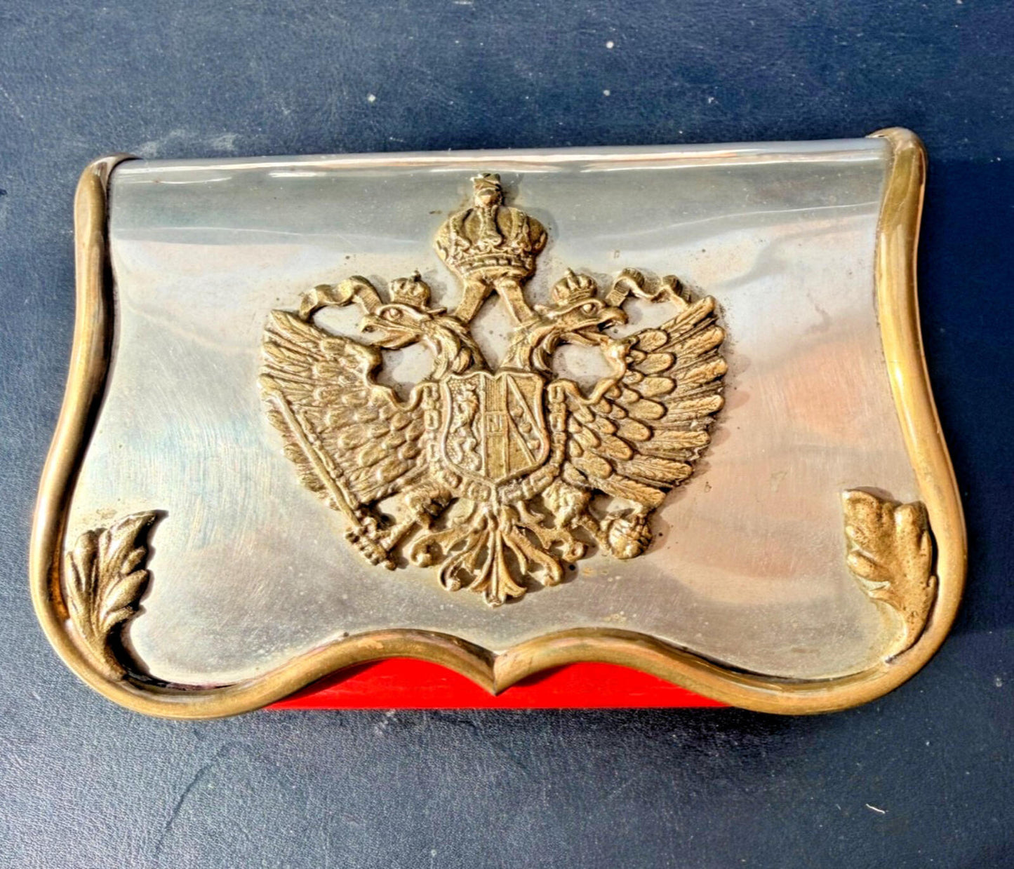 Austrian cavalry officers cartouche bag Austro-Hungarian 19th century