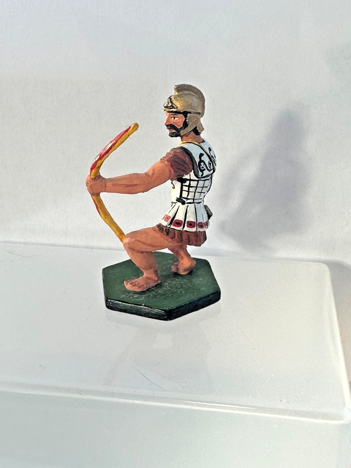 GREEK ARCHER  toy soldiers studio painted 1/32 NIENA ST PETERSBURG RUBTSOVA