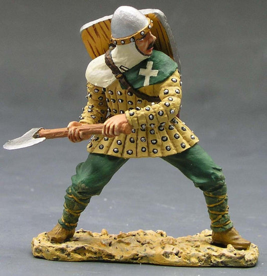CRUSADERS MAN AT ARMS FIGHTING WITH AXE MK20 new #MK20 KING & COUNTRY