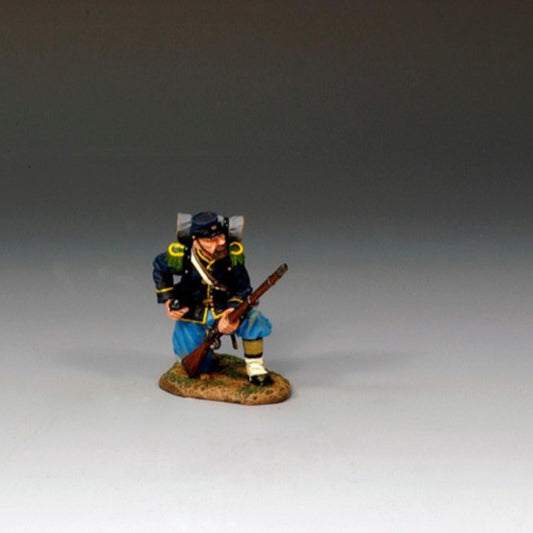 ACW CW32 UNION KNEELING LOADING American civil war new KING & COUNTRY