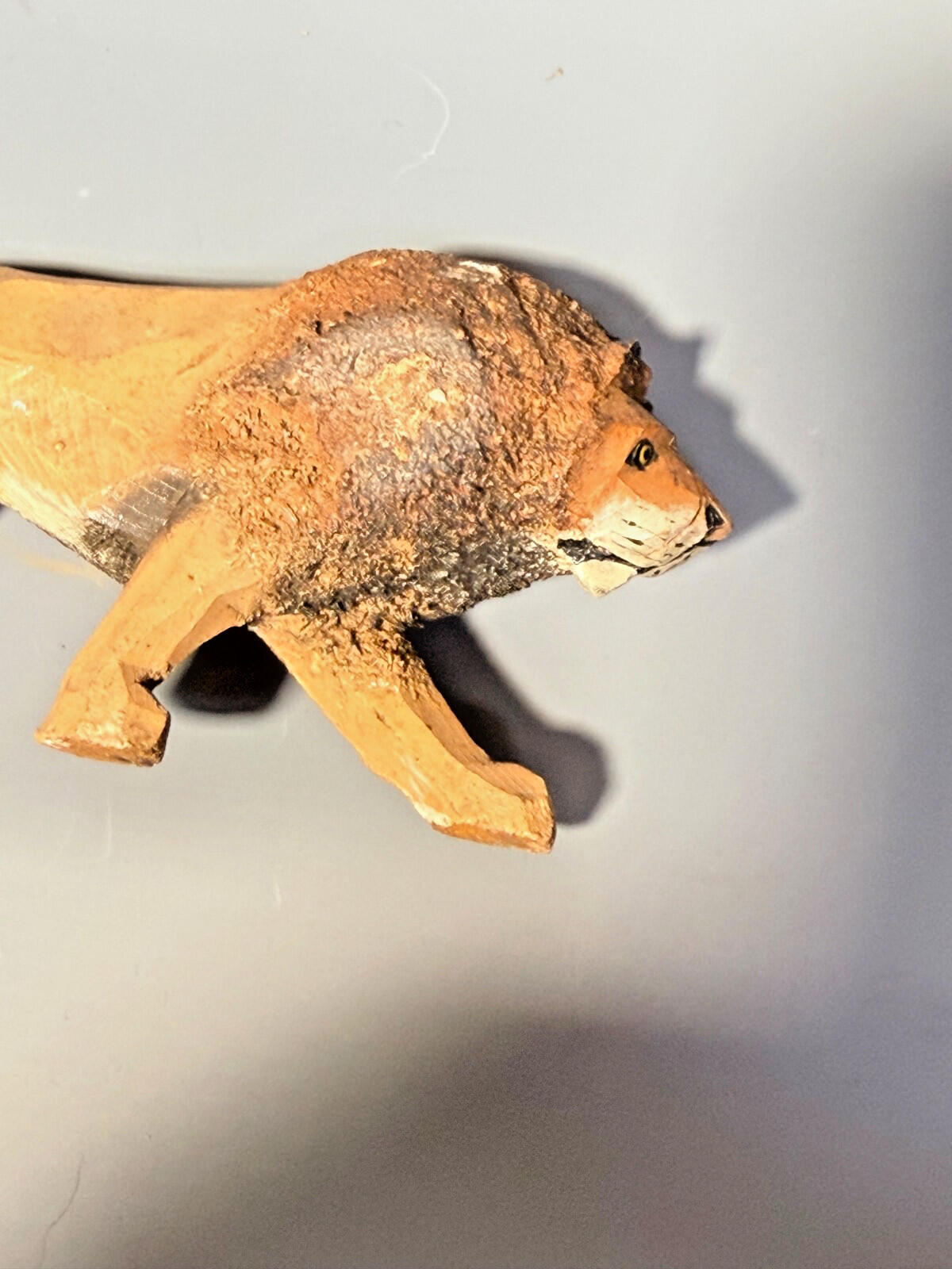Forest Toys of Brockenhurst: NOHAS ARK lion with Maine male Frank Whittington -