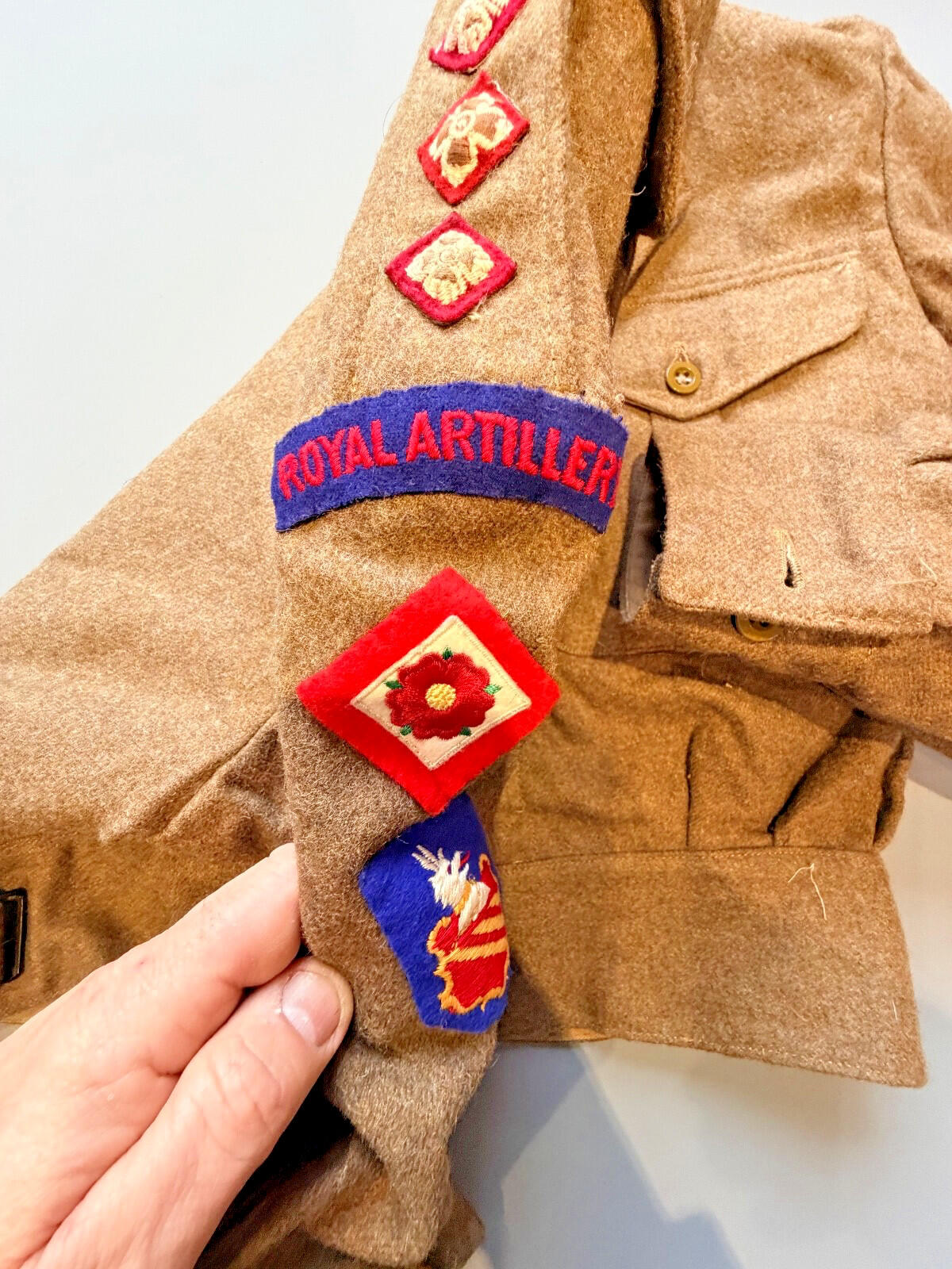 British Army 1949 Pattern Battle Dress Royal Artillery Captain Uniform A