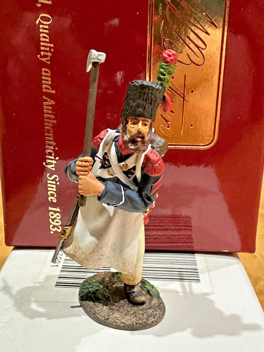 Britains. NAPOLEONIC #17901C FRENCH FLANK COMPANY SAPPER COLLECTORS CLUB