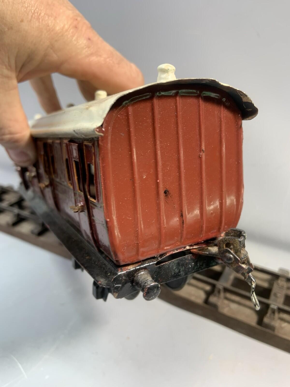 Märklin O Gauge Passenger Coach Pre-War Germany 1910-14 Gamages London